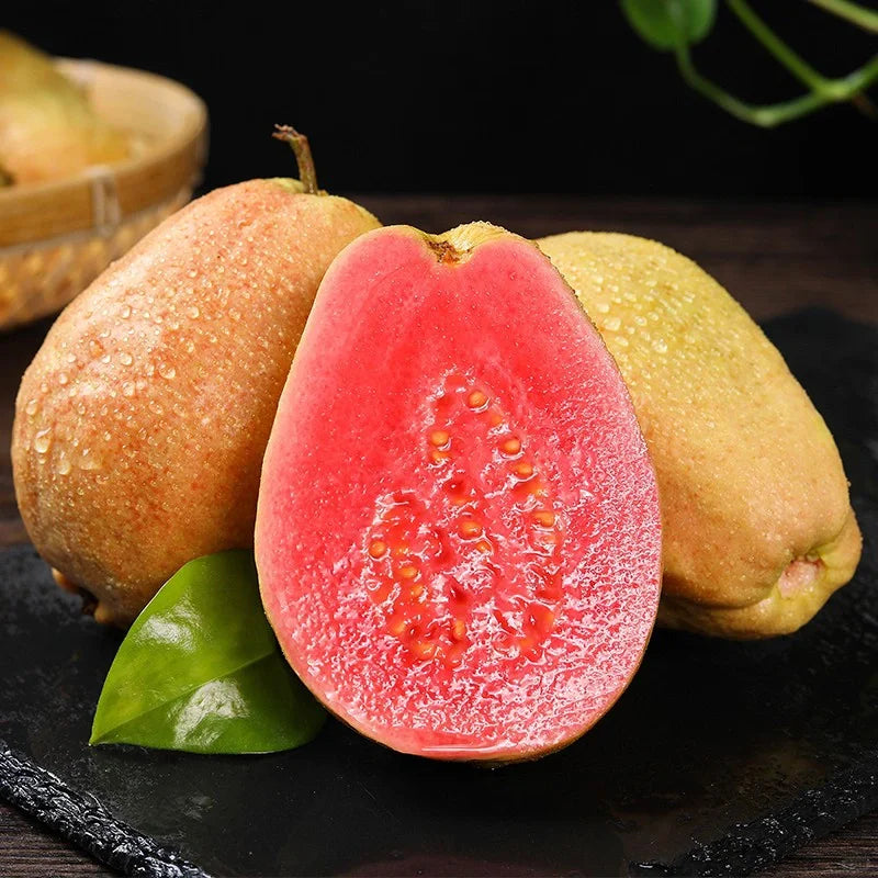 Tropical Strawberry Guava Organic Pink Guava Seeds