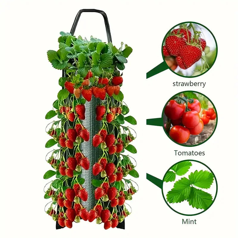 Hanging Strawberry Flowerpot Bag