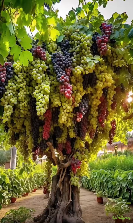 Giant Grape Tree Seeds: Thin-Skinned, Large, and Seedless 🍇🌿