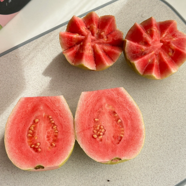 Tropical Strawberry Guava Organic Pink Guava Seeds