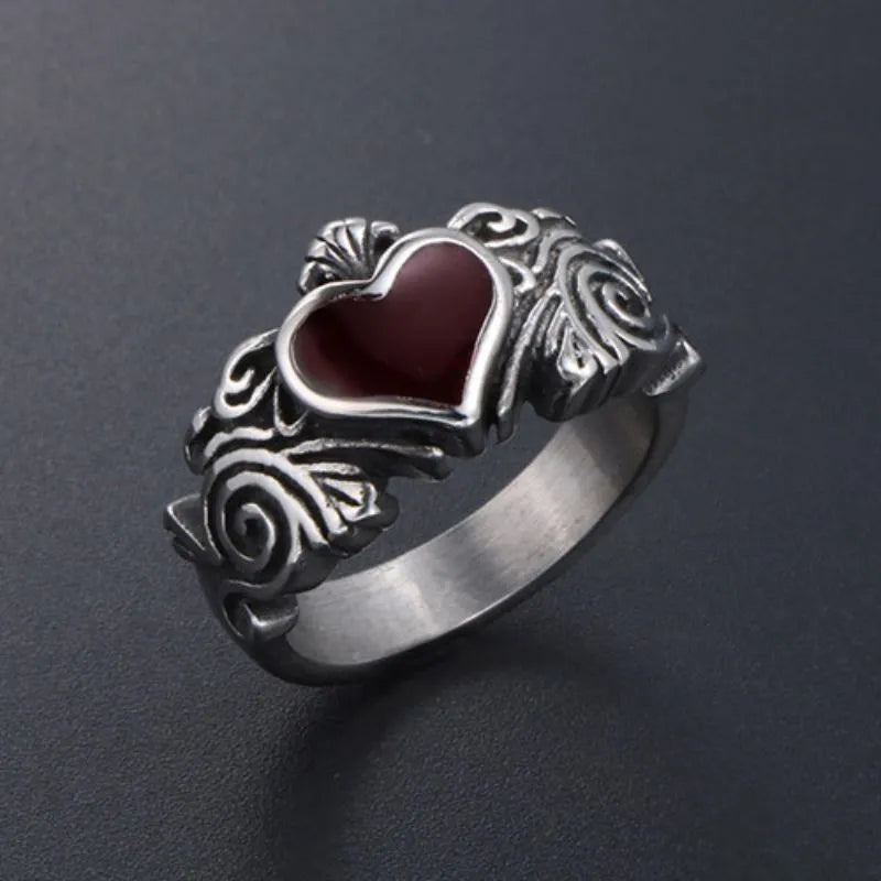 Fashion Love Element  Stainless Steel Ring