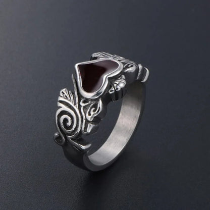 Fashion Love Element  Stainless Steel Ring