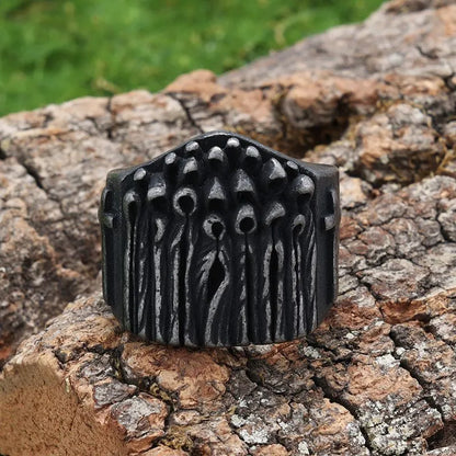 Gothic Vintage Stainless Steel Ring