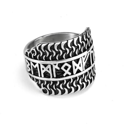 Vintage Viking Rune Ring