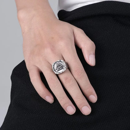 Vintage Viking Valknut Ring