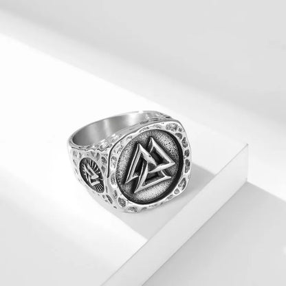 Vintage Viking Valknut Ring
