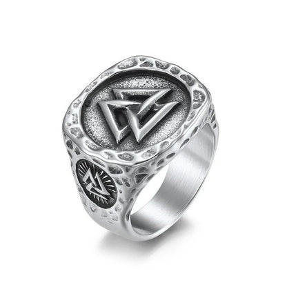 Vintage Viking Valknut Ring