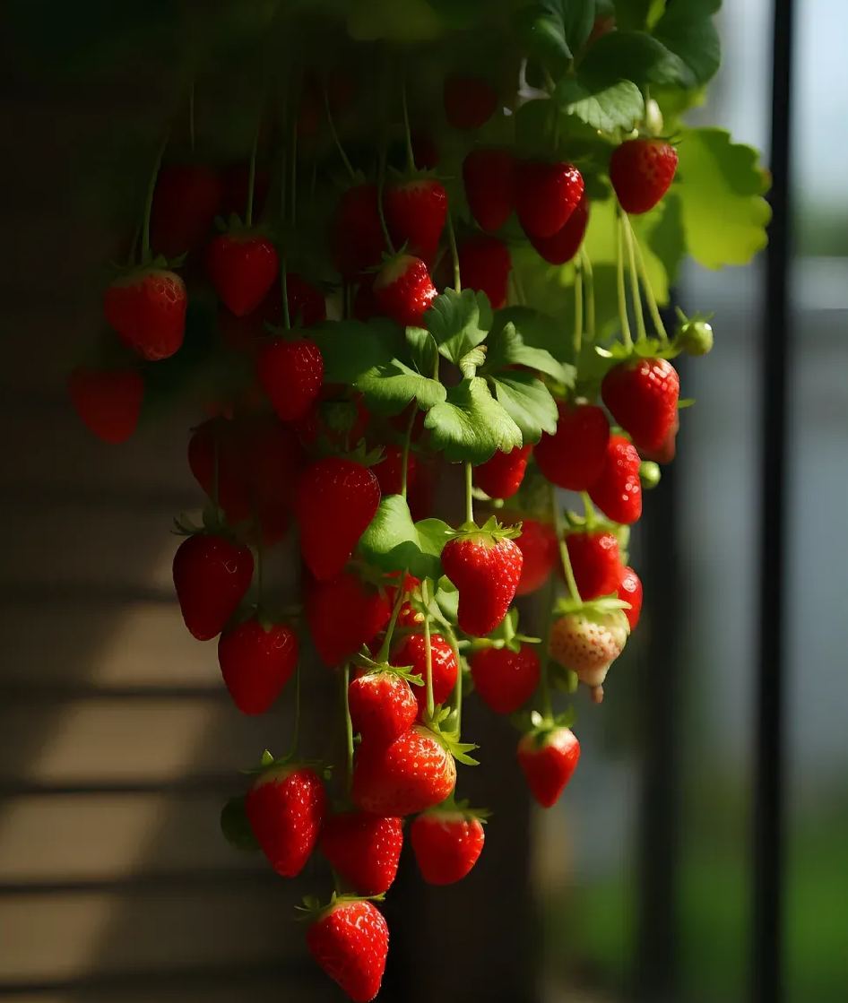 🍓Cream Giant Strawberry Seeds -- Various shapes & Natural juices🥤-Clearance sale